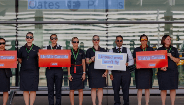 air canada strike